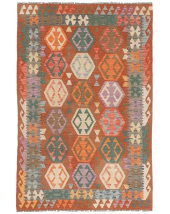 Tapis tissé à plat Kilim Afghan