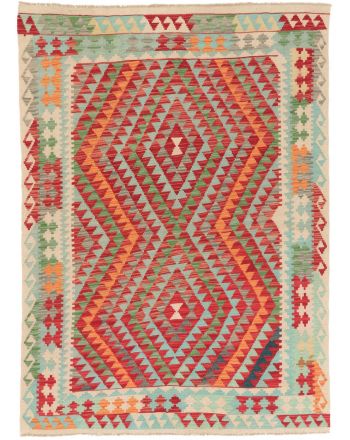 Tapis tissé à plat Kilim Afghan