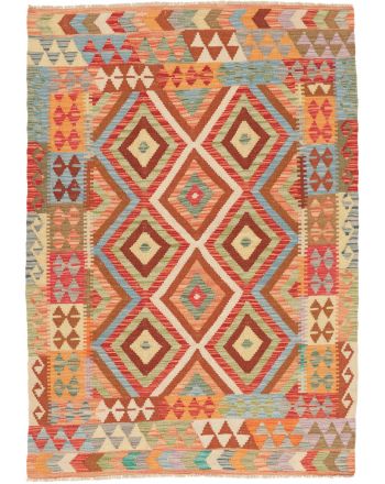 Tapis tissé à plat Kilim Afghan