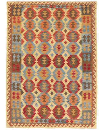 Tapis tissé à plat Kilim Afghan