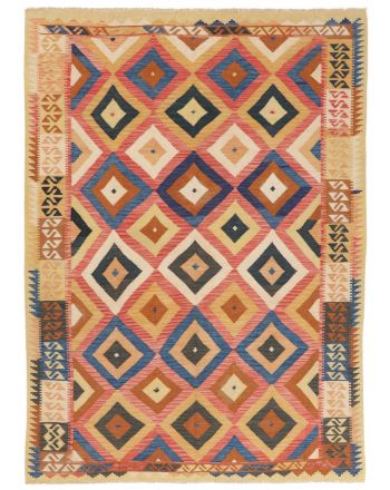 Tapis tissé à plat Kilim Afghan