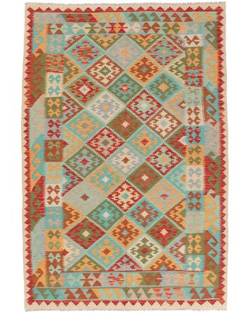 Tapis tissé à plat Kilim Afghan