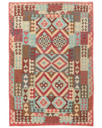 Tapis tissé à plat Kilim Afghan