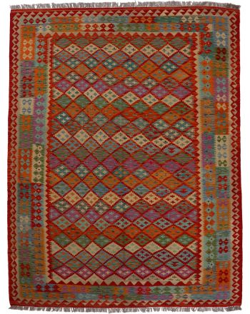 Tapis tissé à plat Kilim Afghan