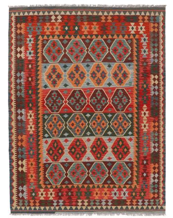 Tapis tissé à plat Kilim Afghan