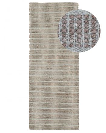 Tapis de Jute Lara couloir Vert