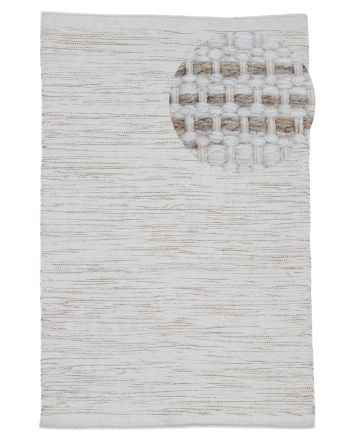 Tapis de laine Mona Crème