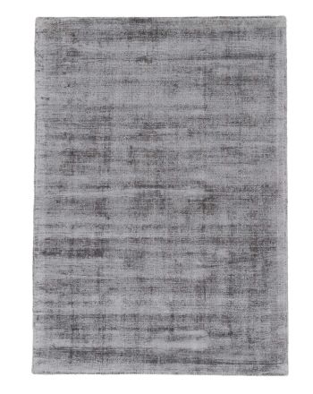 Tapis en viscose Ava Gris clair