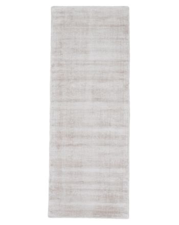 Tapis en viscose couloir Ava Crème