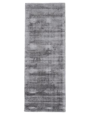 Tapis en viscose couloir Ava Gris clair