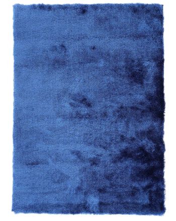 Tapis à poils longs Breeze Bleu