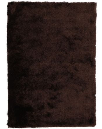 Tapis à poils longs Breeze Marron foncé