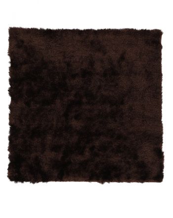 Tapis à poils longs Breeze Marron foncé