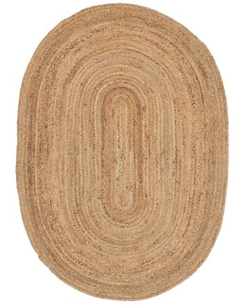 Tapis de Jute Nele Ovale Beige