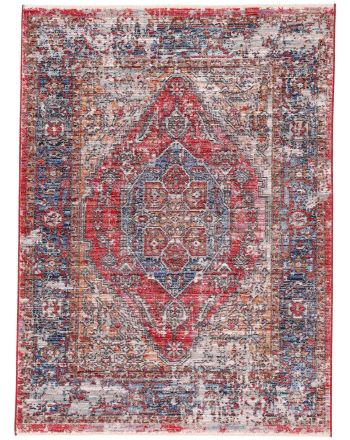 Tapis Vintage Phoenix Rouge