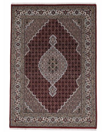 Tapis Tabriz Mahi Rouge