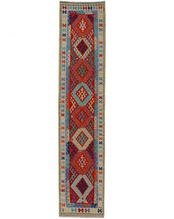 Tapis tissé à plat Kilim Afghan