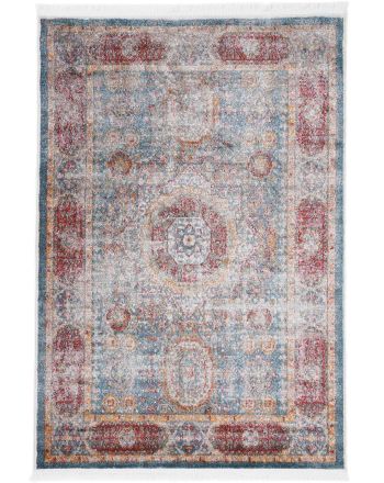 Tapis Vintage Mora Bleu