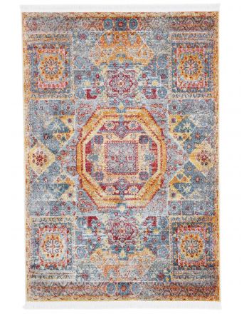 Tapis Vintage Helen Jaune