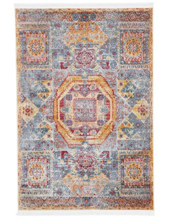 Tapis Vintage Helen Jaune