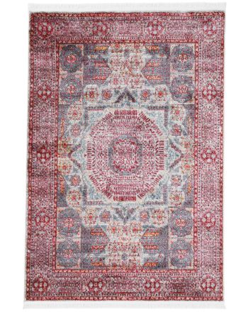 Tapis Vintage Esha Rouge