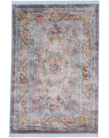 Tapis Vintage Esha Turquoise