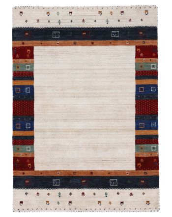 Tapis de laine Gabbeh Nura Beige