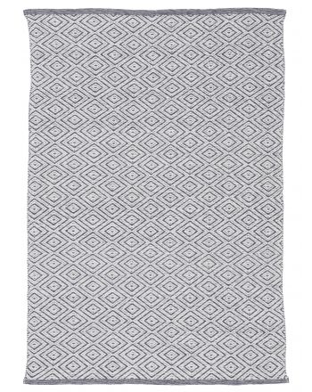 Tapis d'extérieur en matériau recyclé Gris