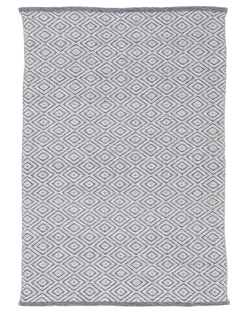Tapis d'extérieur en matériau recyclé Gris