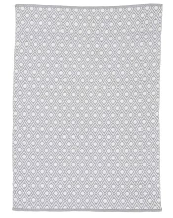Tapis d'extérieur en matériau recyclé Crème