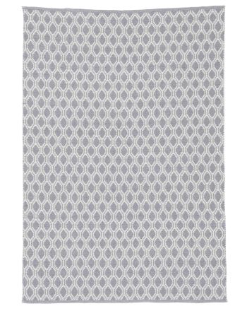 Tapis d'extérieur en matériau recyclé Gris