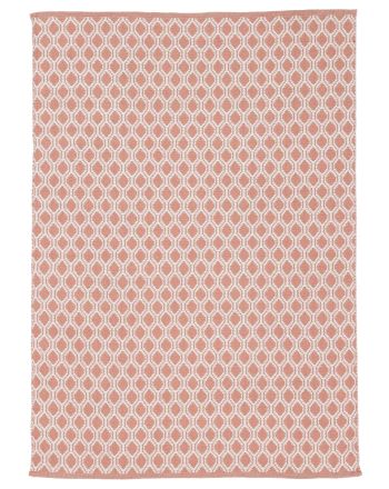 Tapis d'extérieur en matériau recyclé Pêche