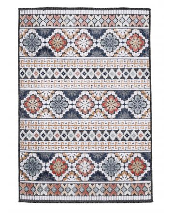 Tapis d'extérieur & intérieur Deja Bleu foncé