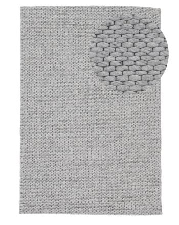 Tapis de laine Sina Gris