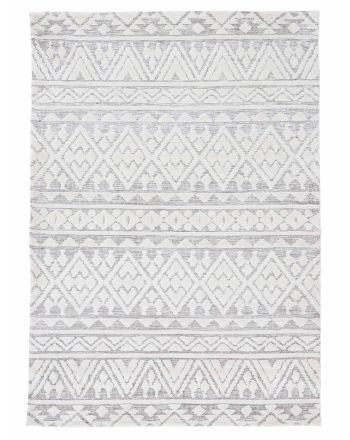 Tapis Holly Crème/Gris clair