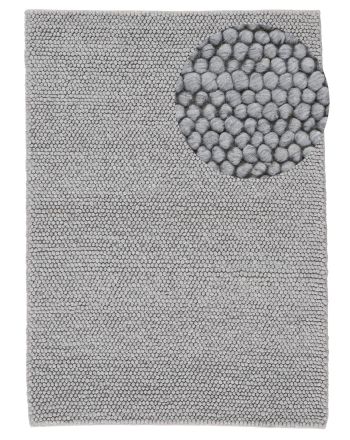 Tapis de laine Calo Gris clair