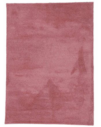 Tapis à poils longs Silky Rose