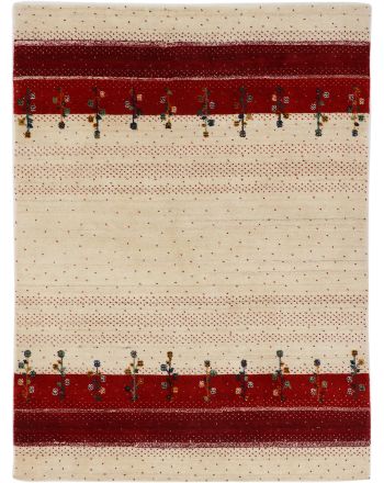 Tapis de laine Loom Lori Rouge