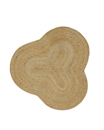 Tapis de Jute Alia Marron clair