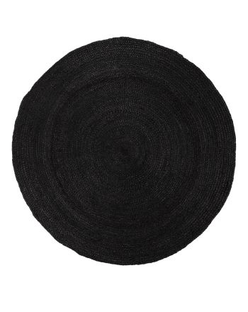 Tapis de Jute Nele ronde Anthracite