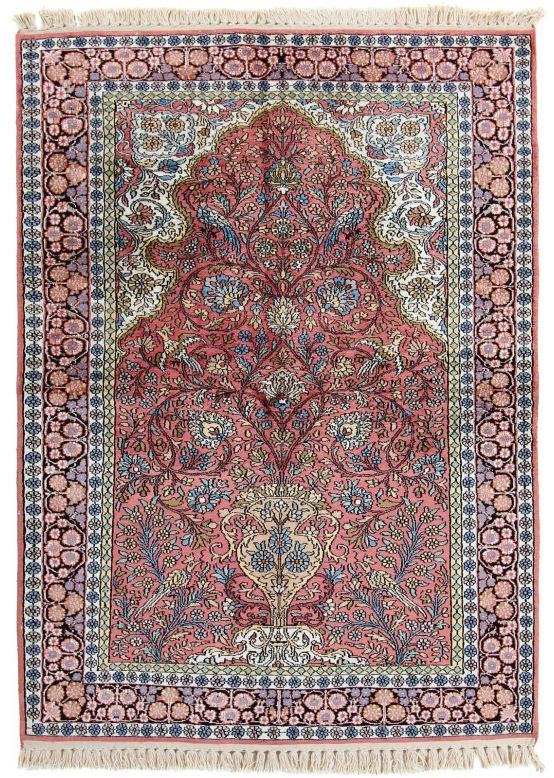 Tapis Cachemire soie