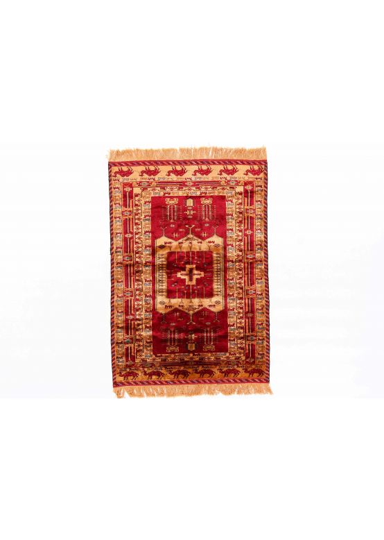 Tapis Afghan soie