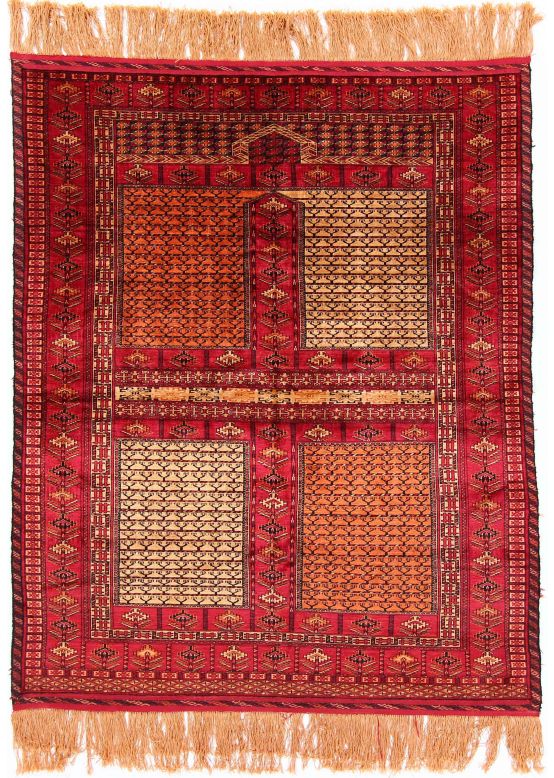 Tapis Afghan soie