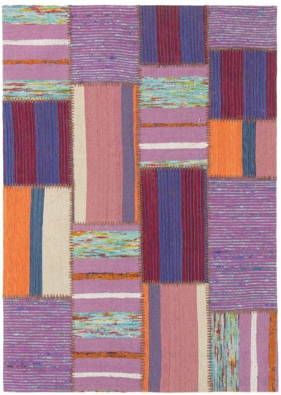 Tapis tissé à plat Kilim Patchwork