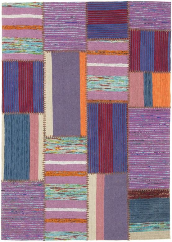 Tapis tissé à plat Kilim Patchwork