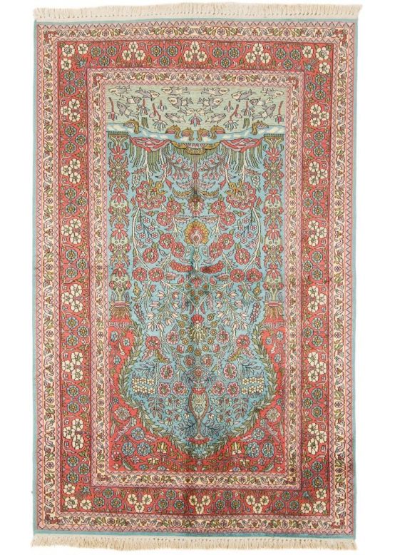 Tapis Cachemire soie