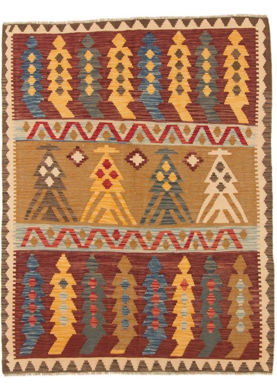 Tapis tissé à plat Kilim Afghan