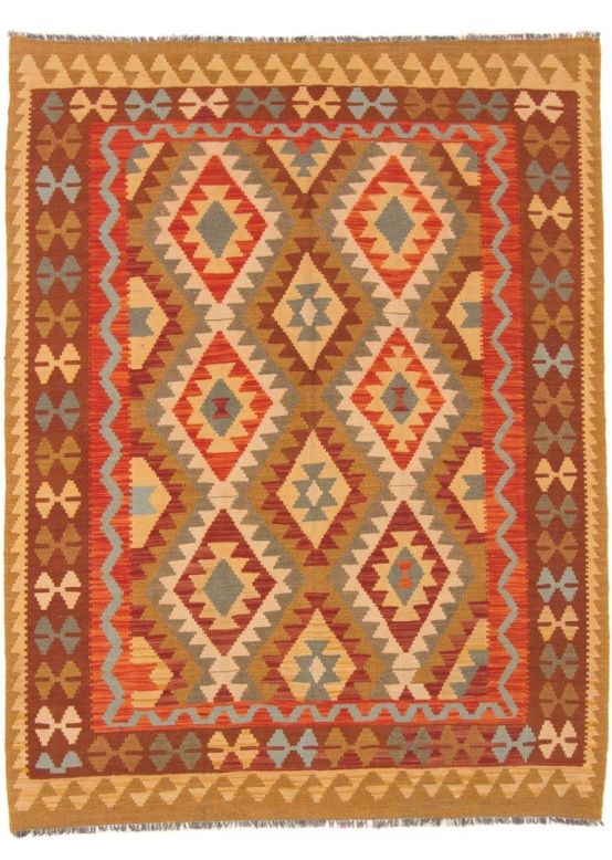 Tapis tissé à plat Kilim Afghan