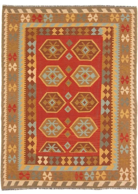 Tapis tissé à plat Kilim Afghan