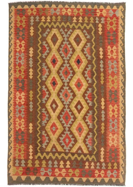 Tapis tissé à plat Kilim Afghan